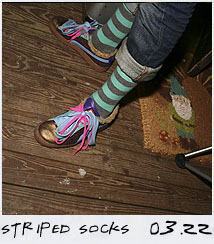 STRIPED SOCKS @ LITTLE KINGS